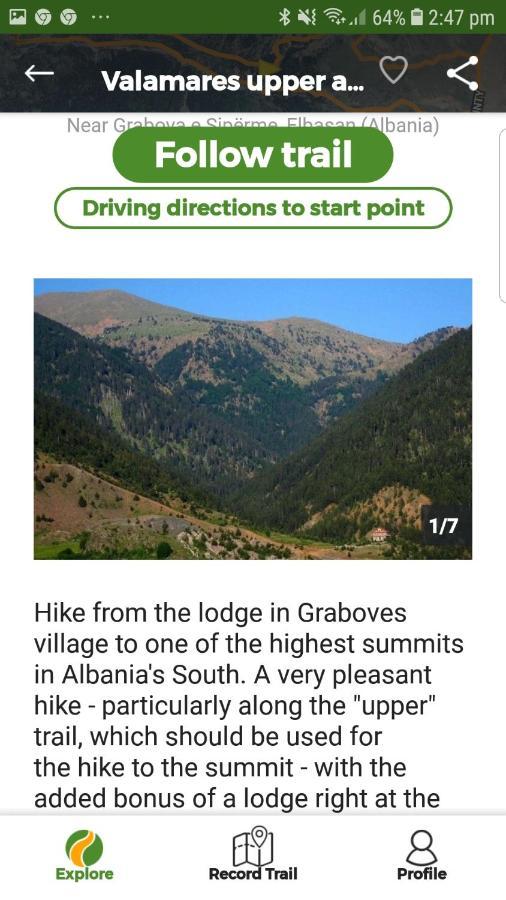Hotel Grabova Grabove e Siperme Buitenkant foto
